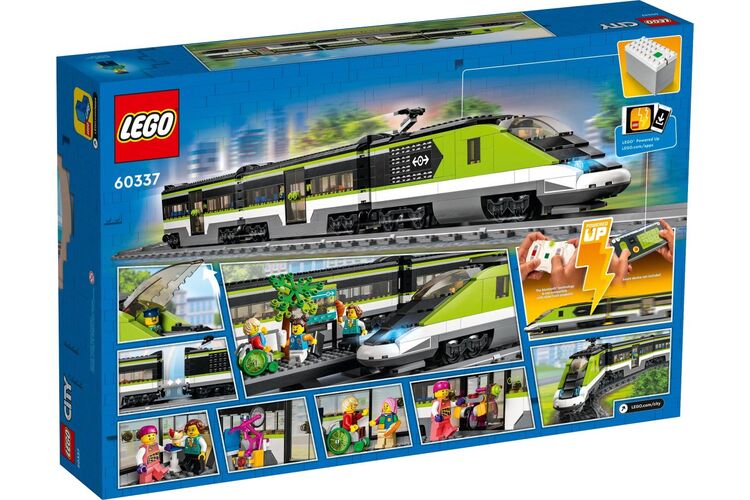 Конструктор LEGO City Trains Пассажирский поезд-экспресс, изображение 14