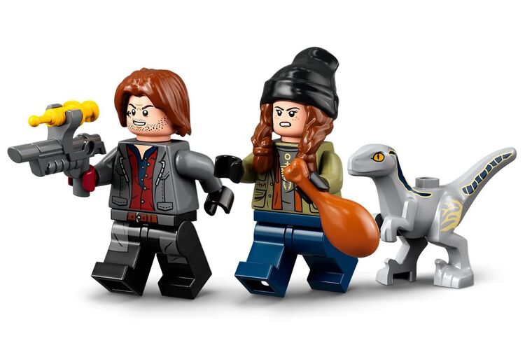 Конструктор LEGO Jurassic World Блу и поимка бета-велоцираптора, изображение 5