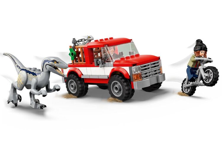 Конструктор LEGO Jurassic World Блу и поимка бета-велоцираптора, изображение 4