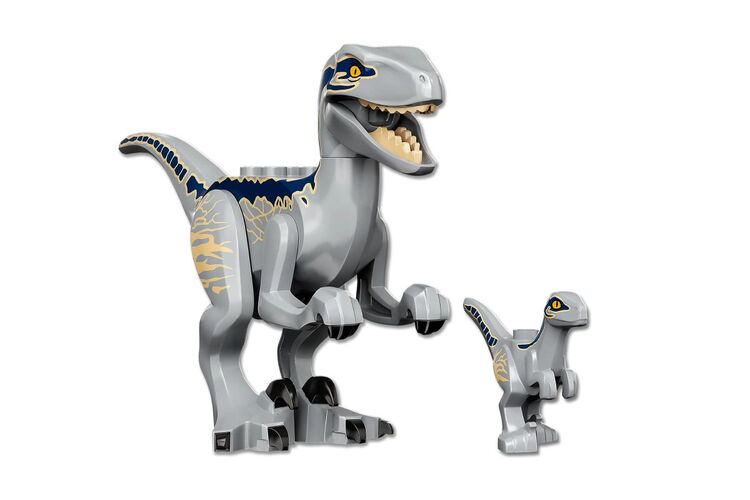 Конструктор LEGO Jurassic World Блу и поимка бета-велоцираптора, изображение 7