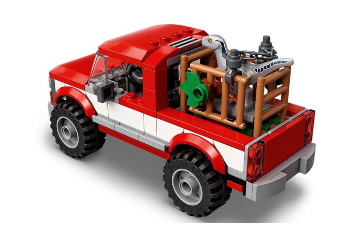 Конструктор LEGO Jurassic World Блу и поимка бета-велоцираптора, изображение 6