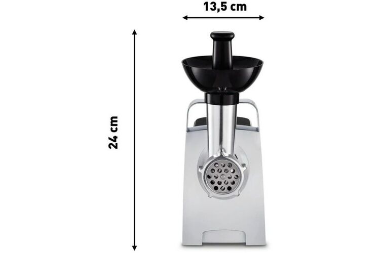 Tefal М'ясорубка HV1 7in1, 1400Вт, 1.7кг/хв, 2 решітки, насадка для ковбас, томатів, 3 терки, пластик, чорний, изображение 11