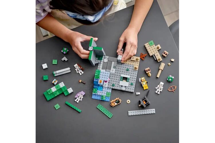 Конструктор LEGO Minecraft Подземелье скелетов, изображение 3