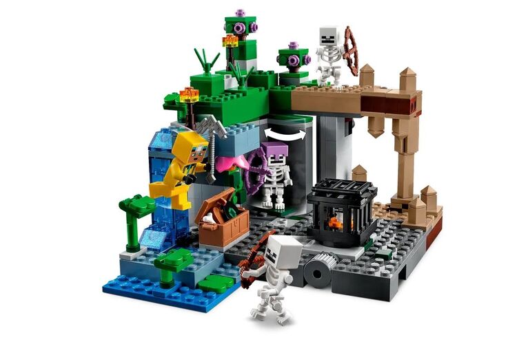 Конструктор LEGO Minecraft Подземелье скелетов, изображение 4