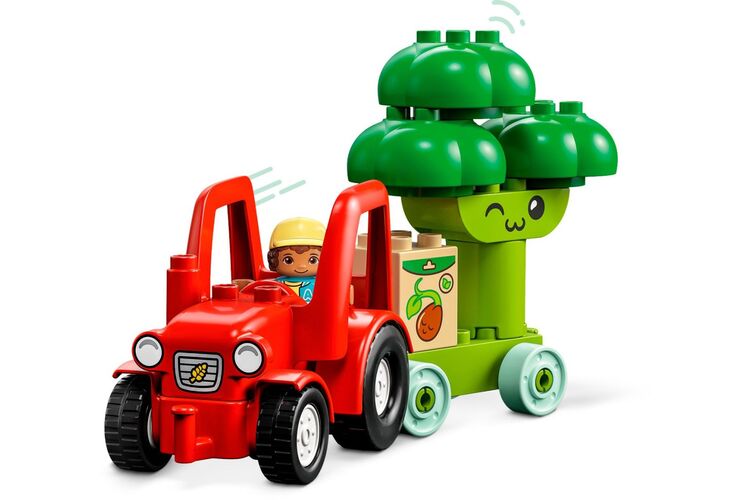 Конструктор LEGO DUPLO My First Трактор для выращивания фруктов и овощей, изображение 5