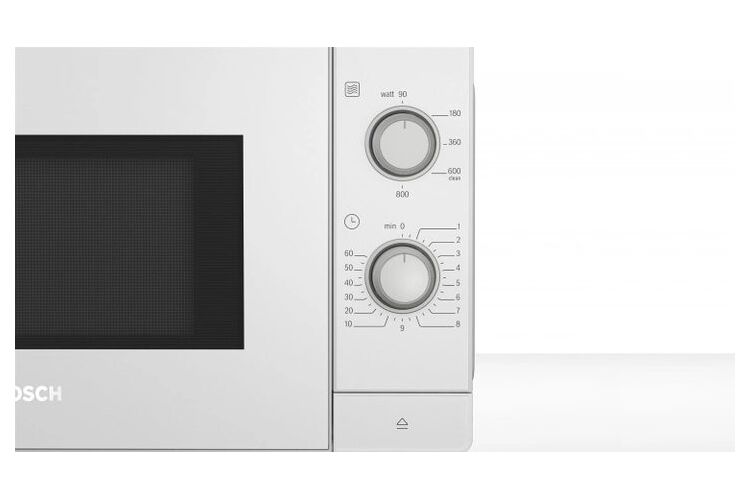 Bosch Микроволновая печь, 20л, мех. управл., 800Вт, белый, изображение 3