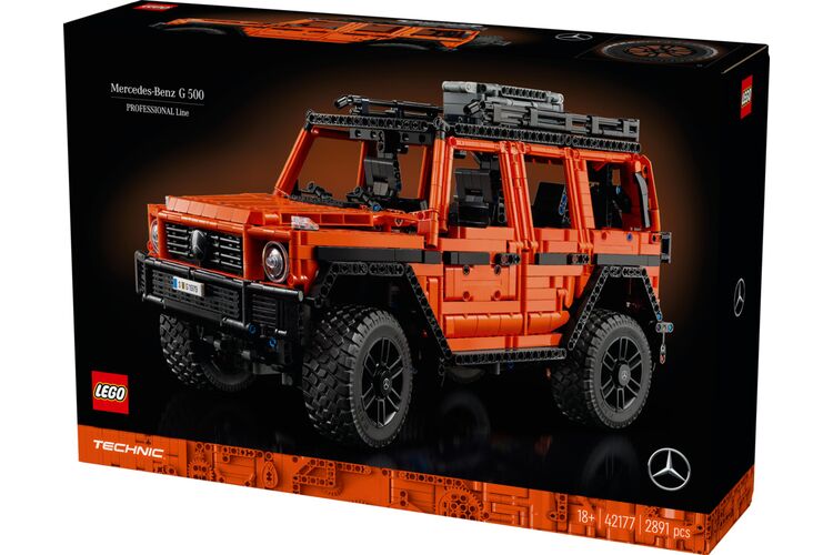 LEGO Конструктор Technic Mercedes-Benz G 500 PROFESSIONAL Line, изображение 22