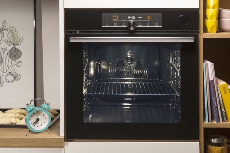 Gorenje Духовой шкаф электрический, 77л, A+, пар, дисплей, пиролиз, черный, изображение 21