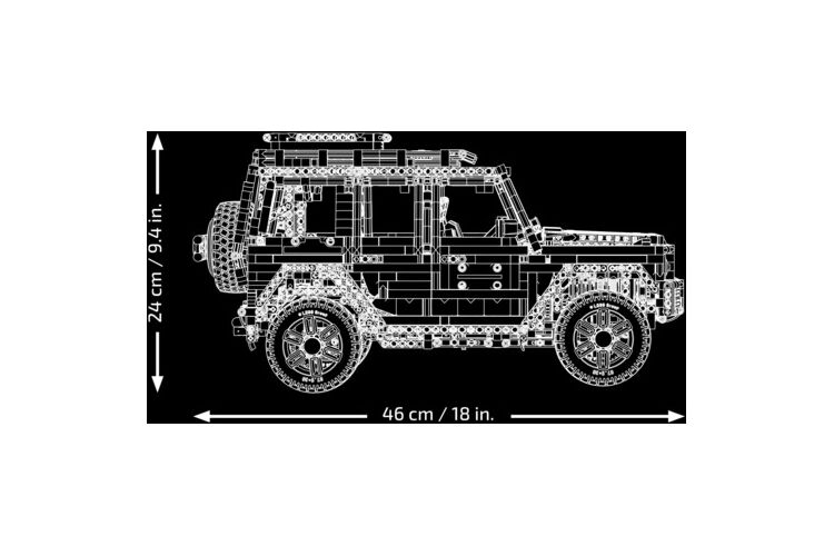LEGO Конструктор Technic Mercedes-Benz G 500 PROFESSIONAL Line, изображение 26