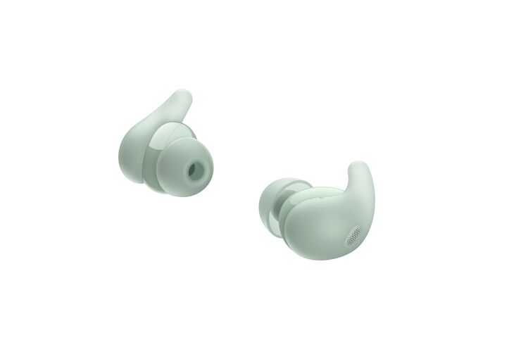 Sony Наушники TWS LinkBuds Fit BT 5.3, ANC, IPX4, SBC, AAC, LDAC, LC3, Mic, Зеленый, изображение 11