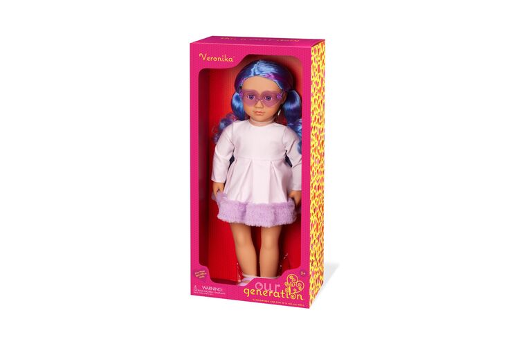 Our Generation Doll Veronika with Multi colored hair 46cm, изображение 7