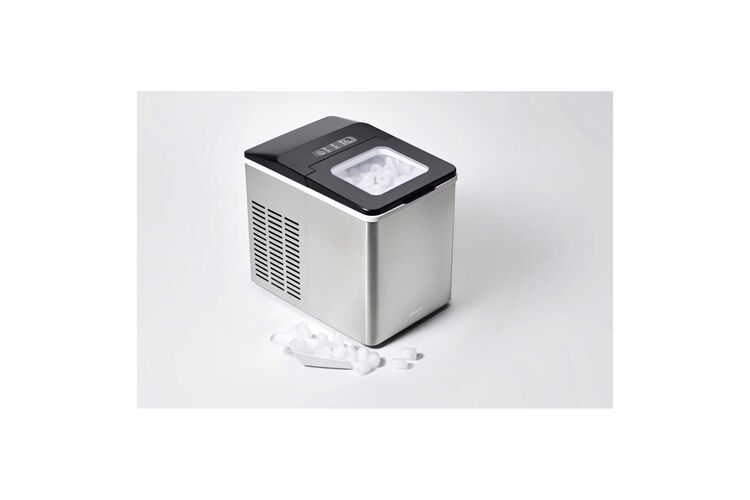 Льдогенератор бытовой Sencor SIM3400SS, 150 Вт, 12 кг/день, обьем 1.8л, пригот. за 7 мин, 2 размера льда, серый, изображение 4