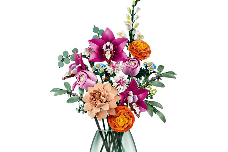 Конструктор LEGO Botanicals Милый розовый букет цветов, изображение 11