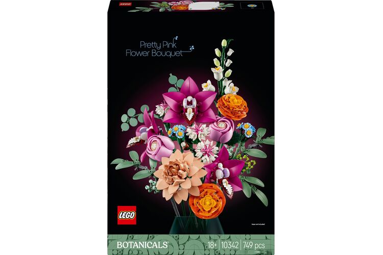 Конструктор LEGO Botanicals Милый розовый букет цветов, изображение 13