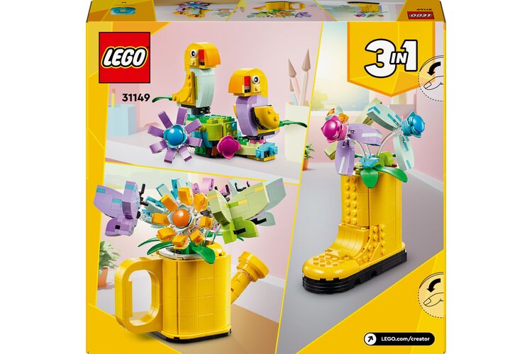 Конструктор LEGO Creator Цветы в лейке, изображение 12