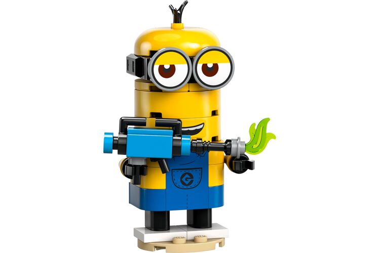 Конструктор LEGO Despicable Me 4 Ґру и миньйоны с кубиков, изображение 9