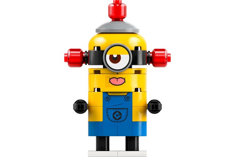 Конструктор LEGO Despicable Me 4 Ґру и миньйоны с кубиков, изображение 8