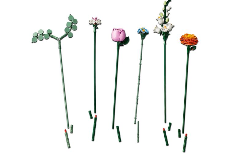 Конструктор LEGO Botanicals Милый розовый букет цветов, изображение 10