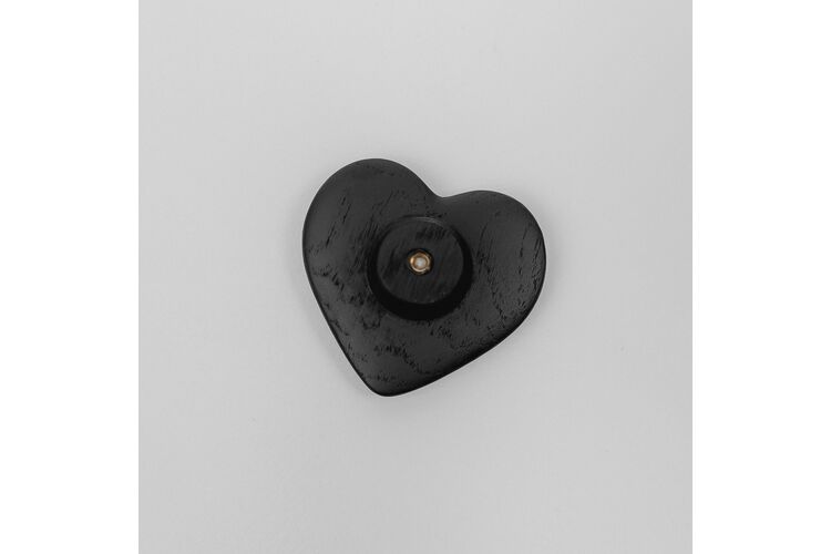 Меблева ручка HEART-60-03 «Вугілля», Колір: Вугілля, изображение 5