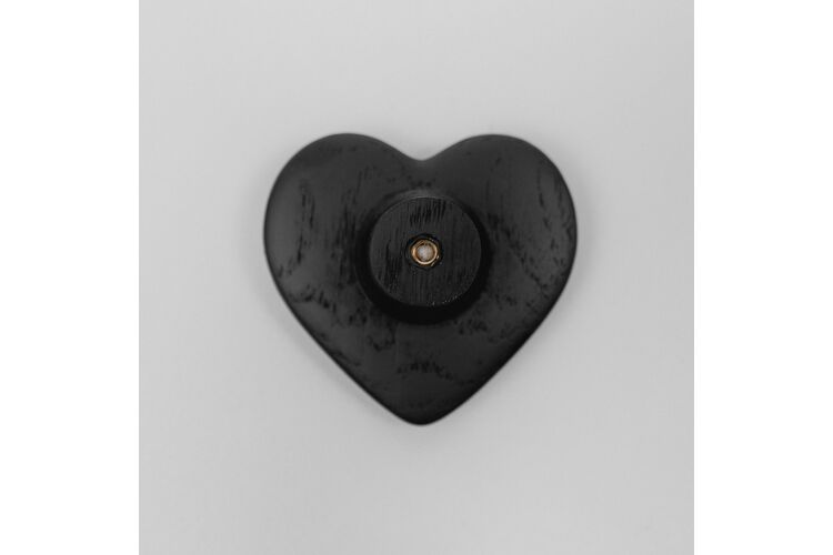 Меблева ручка HEART-60-03 «Вугілля», Колір: Вугілля, изображение 8