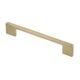 Ручка меблева GTV UZ 819 золото латунь C-128мм L-161мм, Колір: Золото, Міжц. відстань: 128