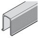 Hafele SLIDO CLASSIC 40-120 P Шина низ, L=1000мм, пластик чорний (для міжкімн. дверей), Довжина, мм: 1000