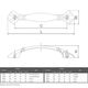 Ручка Marella CL 15089.128 серебро, Цвет: Серебро, Межц. расстояние: 128, изображение 4