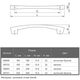 Ручка  Marella M 15195.320 железо, Цвет: Железо, Межц. расстояние: 320, изображение 4