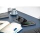 Мебельная розетка AVARO PLUS 1XSCHUKO, USB A+C Беспроводная ЗАРЯДКА 5W КАБЕЛЬ 1,5 М , Черный, Цвет: Черный