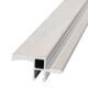Профіль GOLA у верхній модуль Ferro Fiori з пазом для LED, L = 4100 мм, type L, Білий, Колір: Білий, Довжина, мм: 4100