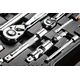 Neo Tools Набір інструменту 1/2", 1/4", CrV, 77 од., изображение 3