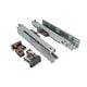 Направляющие скрытые Linken System SYNCHRO-3D Touch Latch-450 (35кг) для 16-19 мм, Длина, мм: 450
