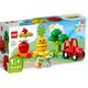 Конструктор LEGO DUPLO My First Трактор для выращивания фруктов и овощей