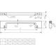 EASY Ручка меблева 320 мм хром, Колір: Хром, Міжц. відстань: 320, изображение 3