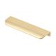 Ручка HEXA Золото світлий браш C=096 mm, Колір: Золото світлий браш, Міжц. відстань: 96