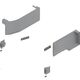 AVENTOS HK TOP комплект заглушек левая + правая (пластик), светло-серый для SERVO-DRIVE, Цвет: Светло-серый