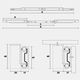 Синхронный механизм для тяжелого раздвижного стола TL-03 1100/400/740/1540, изображение 4