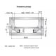 Направляющие скрытые Linken System SYNCHRO-3D Touch Latch-450 (35кг) для 16-19 мм, Длина, мм: 450, изображение 2