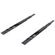 Напрямна телескопічна SO-CLASS SOFT CLOSE BLACK L-650 мм Н-46 мм, Довжина, мм: 650
