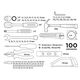 Набор инструментов Top Tools, 1/4", 3/8", 100 ед., изображение 2