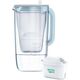 Brita Фільтр-глечик Glass Jug One, скляний, 2.5л, синій