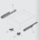 Комплект направляющих Samet Slide Full, скрытого монтажа, 350 мм, полное выдвижение 19 мм, Длина, мм: 350, изображение 5