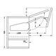 Комплект фурнітури FREE FOLD Hafele 960-1010 мм 6,5-12,8 кг - без заглушок — 3928, Сторона кріплення: Універсальна, Колір: Алюміній, Розмір фасаду, мм: 960-1010, Вага фасада, кг: 6.5-12.8, изображение 4