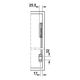 Комплект фурнитуры FREE FOLD Hafele 910-970 мм 9,5-17,9кг - без заглушек — 3927, Сторона крепления: Универсальная, Цвет: Алюминий, Размер фасада мм: 910-970, Вес фасада, кг: 9.5-17.9, изображение 3