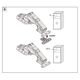 Петля для холодильника KAMAT (9239784) Hettich, изображение 8