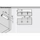 Держатель Blumotion прямой (20/32), пластмасса, R7036 платиново-серый, изображение 2