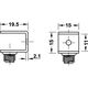 Полкодержатель для стекла 6-10 мм с фиксирующим винтом, изображение 2