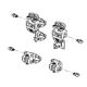 Дверной демпфер на ролик WingLine L (9236926) Hettich, изображение 2
