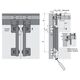Ходовой профиль WingLine 230 L=1200 мм, белый Hettich (18086), Цвет: Белый, Длина, мм: 1200, изображение 3
