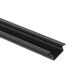 LUMI Профиль LED LUMINO встраиваемый угловой черный матовый L-2000 мм, Rejs, NEW, Сторона крепления: Встраиваемый угловой, Цвет: Черный, Длина, мм: 2000